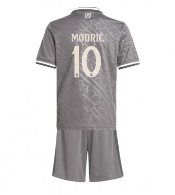 Real Madrid Luka Modric #10 Replica Third Stadium Kit for Kids 2024-25 Short Sleeve (+ pants)